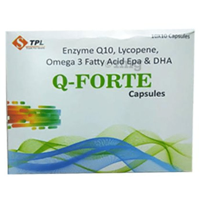 QForte Capsule Buy strip of 10 capsules at best price in India 1mg