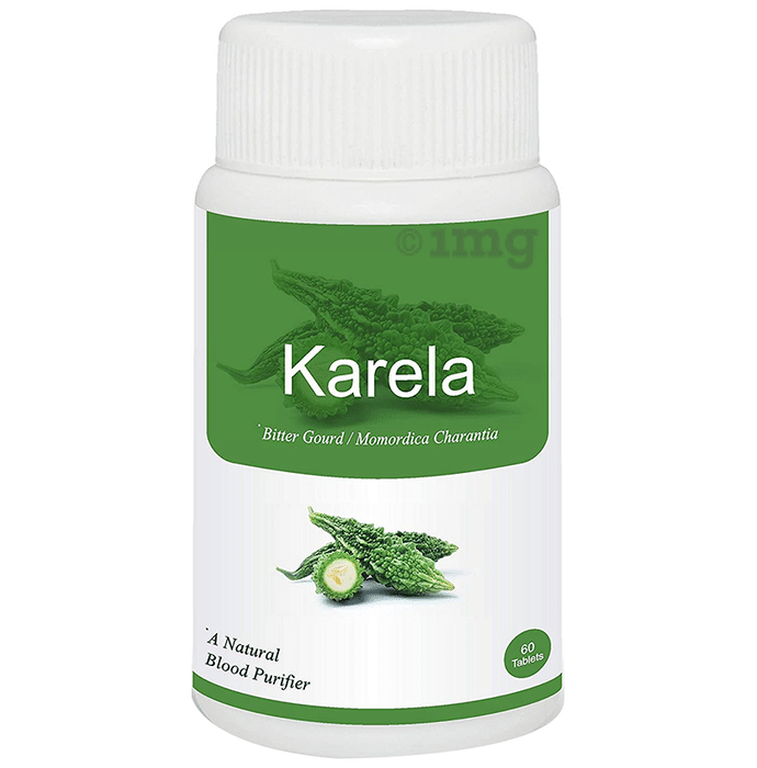 Herb Essential Karela  (Momordica Charantia) 500mg Tablet