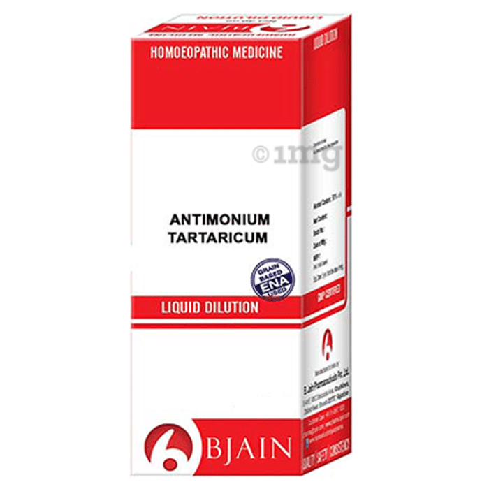 Bjain Antimonium Tartaricum Dilution 12 CH