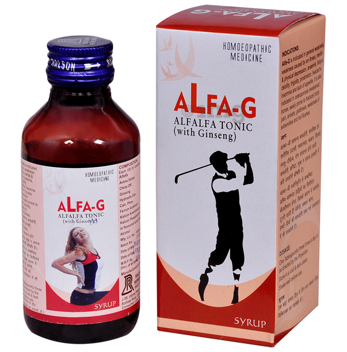 Ralson Remedies Alfa-G Alfalfa Tonic With Ginseng