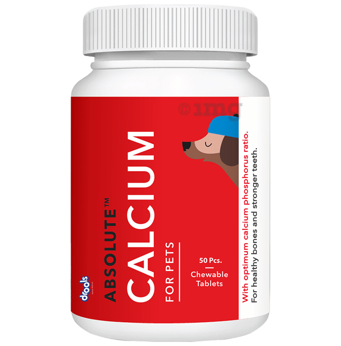 Drools Absolute Calcium Tablet- Dog Supplement