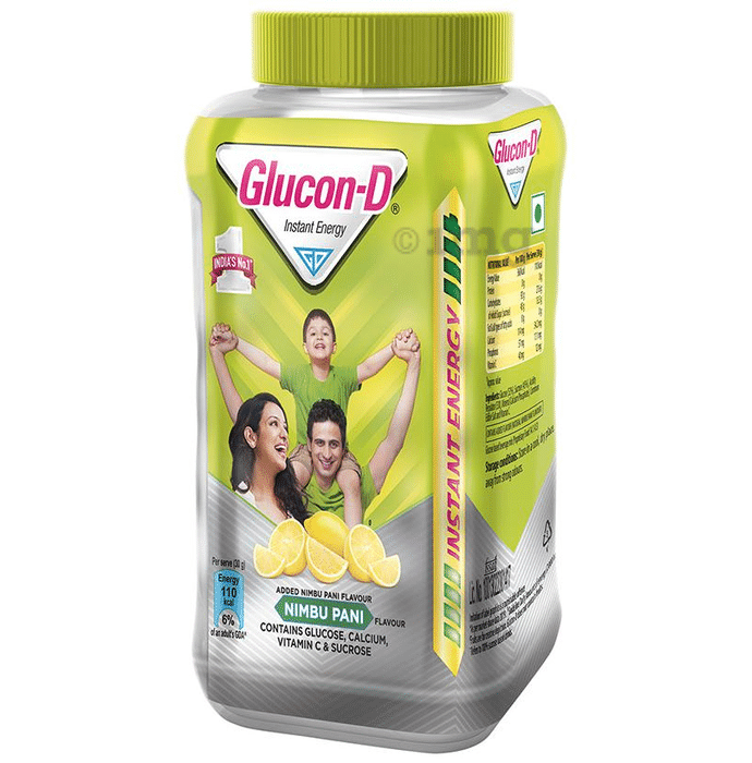 Glucon-D Instant Energy Health Drink Nimbu Pani