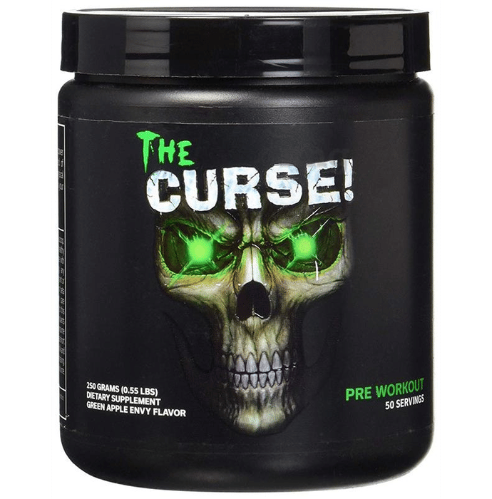 Cobra Labs The Curse PreWorkout Powder Green Apple Envy Buy jar of