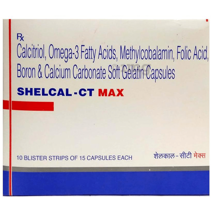 Shelcal -CT Max Soft Gelatin Capsule
