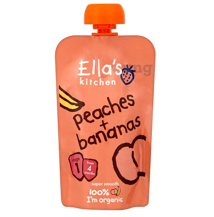 Ella's Kitchen Baby Foods (From 4 months) Peaches & Bananas Buy packet