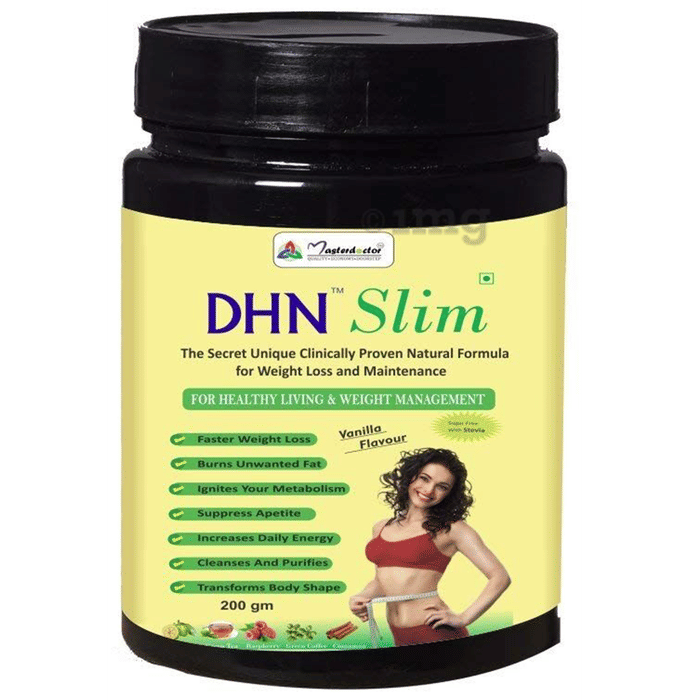Masterdoctor DHN Slim Powder Weight Lose Powder For Men & Women Vanilla Buy jar of 200 gm