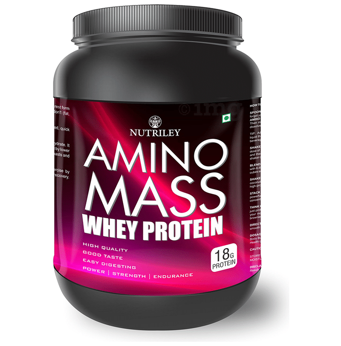 Nutriley Amino Mass Whey Protein Elaichi