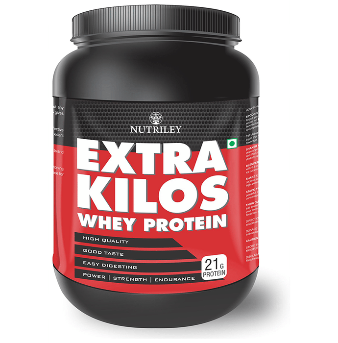 Nutriley Extra Kilos Whey Protein Powder Mango