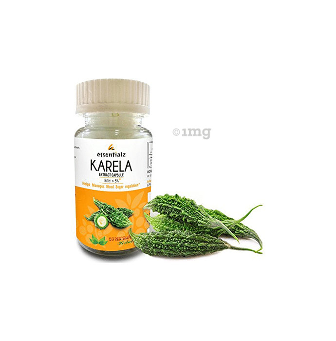 20 Microns Herbal Karela Extract Capsule
