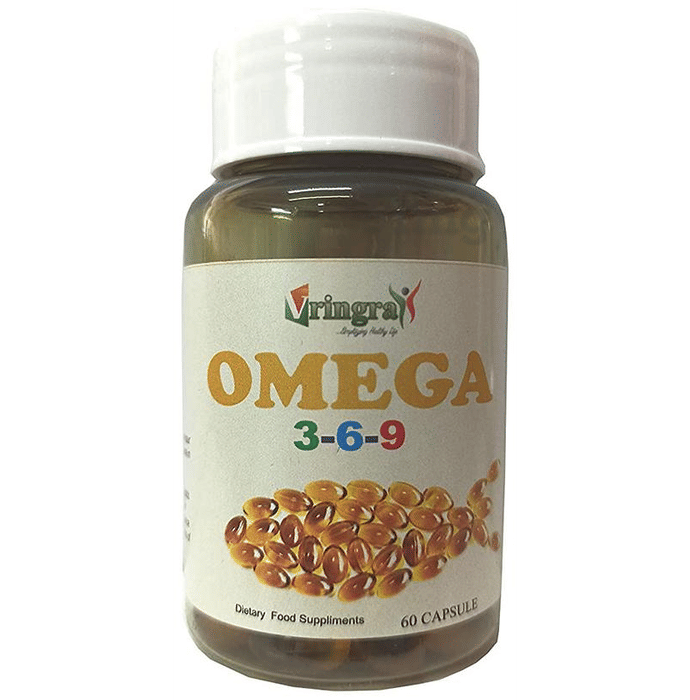 J J Enterprise Omega 3 6 9 Capsule Buy bottle of 60 capsules at best