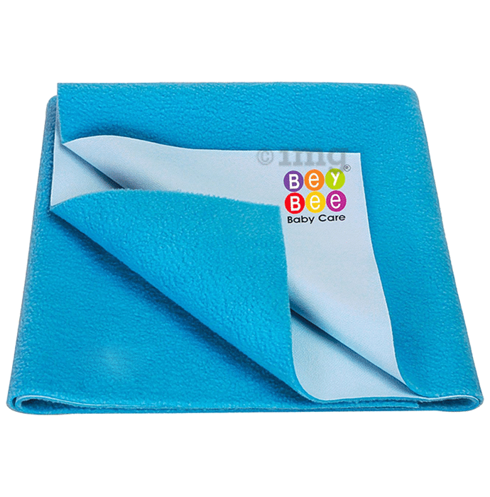 Bey Bee Waterproof Mattress Protector Sheet for Babies and Adults (140cm X 100cm) Large Firoza