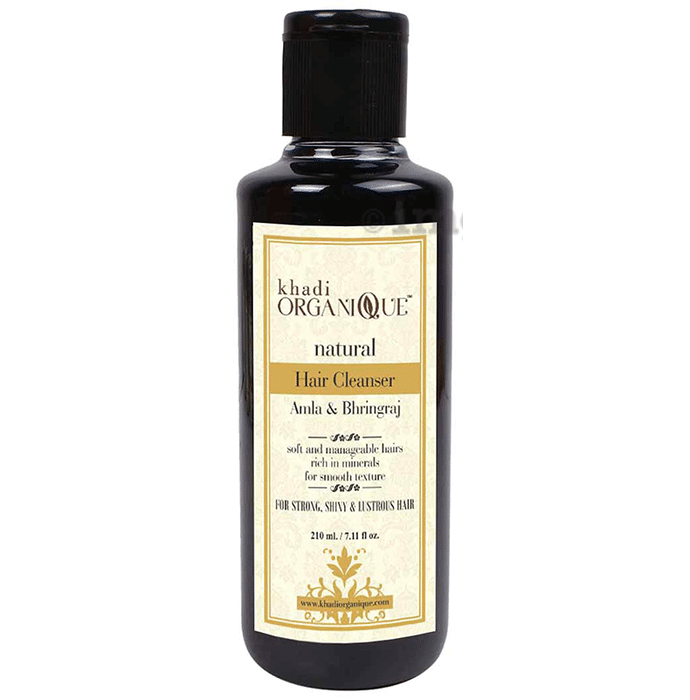 Khadi Organique Natural Hair Cleanser Amla and Bhringraj