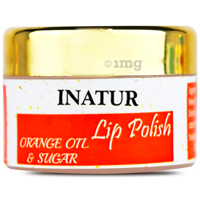 Inatur Lip Polish Orange Oil and Sugar