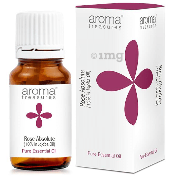 Aroma Treasures Rose Absolute (10% in Jojoba Oil) Essential Oil