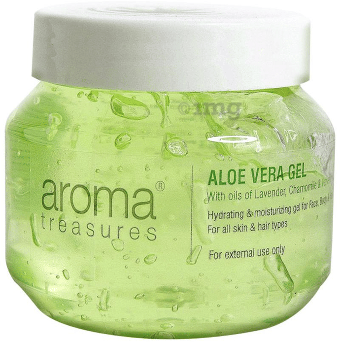 Aroma Treasures Aloe Vera Gel Buy jar of 125 gm Gel at best price in India 1mg