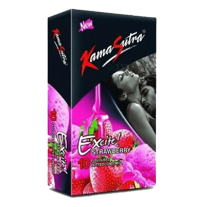 KamaSutra Excite Condom Strawberry