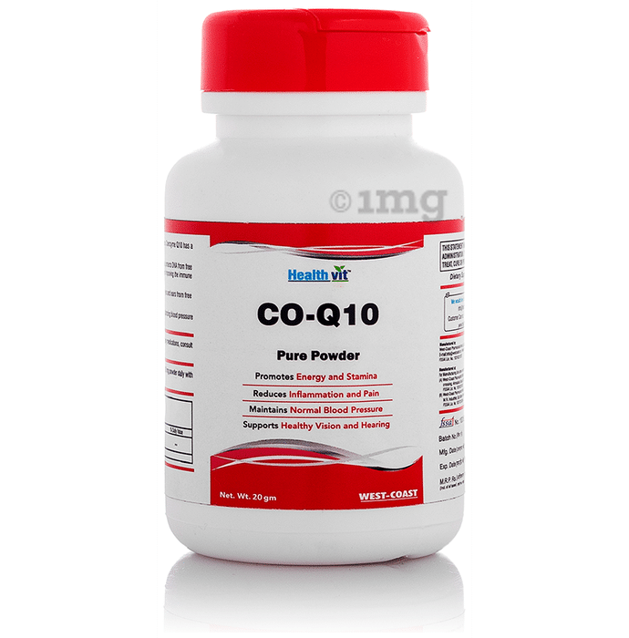 HealthVit CO-Q10 50mg Pure Powder