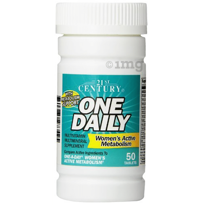 21st Century One Daily, Women's Active Metabolism, Multivitamin Multimineral Tablet