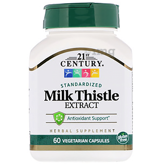 21st Century Milk Thistle Extract Vegetarian Capsules