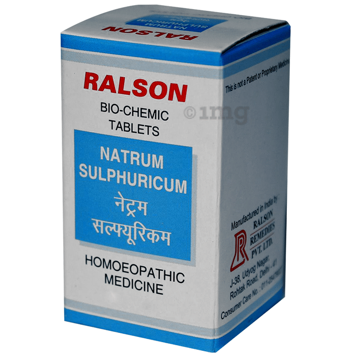 Ralson Remedies Natrum Sulphuricum Biochemic Tablet 3X
