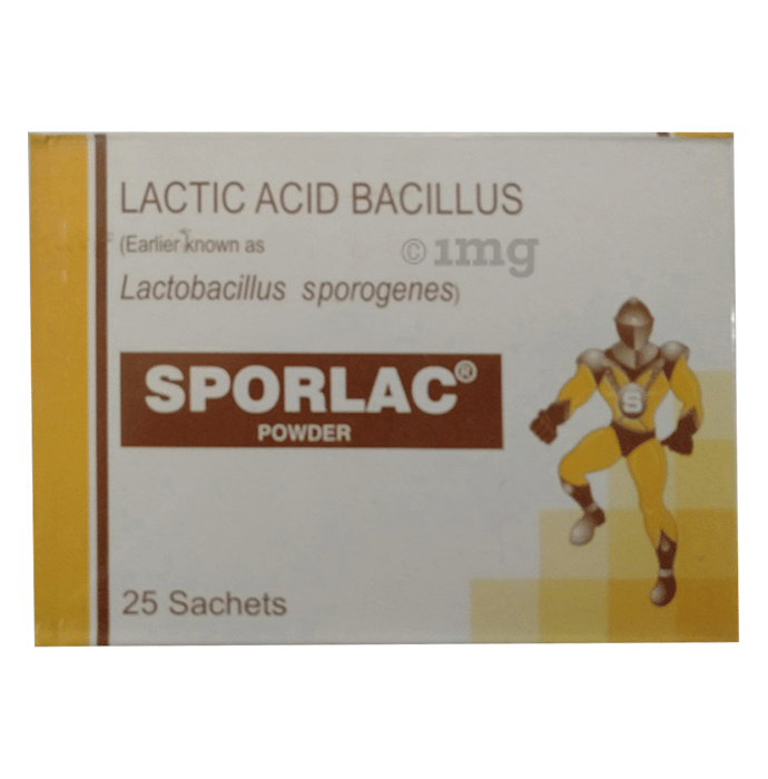 Sporlac 4gm Sachet Buy box of 25 Sachets at best price in India 1mg
