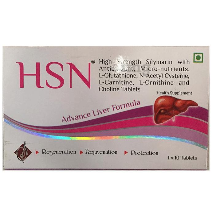 HSN Tablet Buy strip of 10 tablets at best price in India 1mg