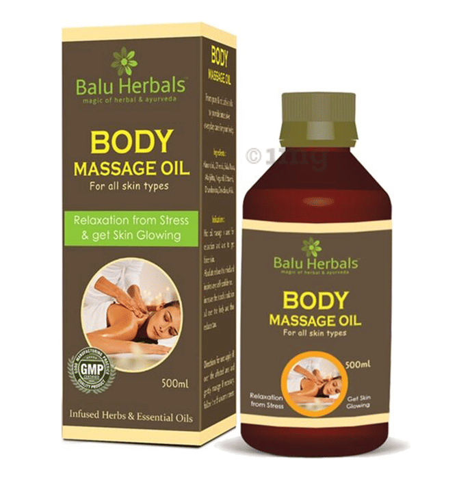 Balu Herbals Body Massage Oil Buy bottle of 500 ml Oil at best price