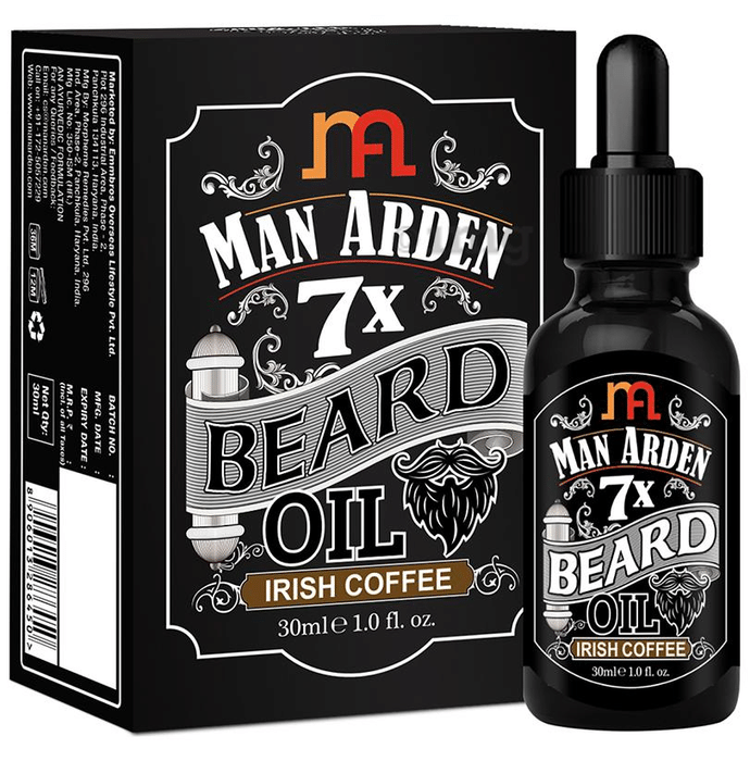 Man Arden 7X Beard Oil Irish Coffee