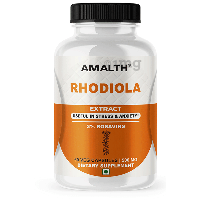 Amalth Rhodiola Extract Veg Capsules