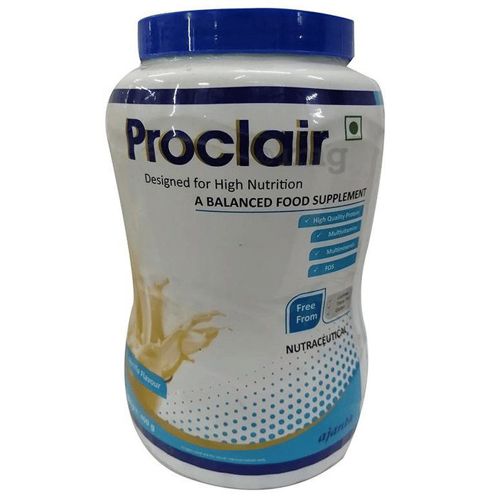 Proclair Vanilla Powder Buy jar of 400 gm Powder at best price in