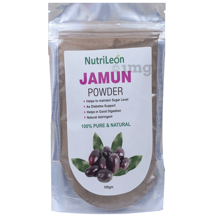Nutrileon Jamun Powder Buy packet of 100 gm Powder at best price in India 1mg