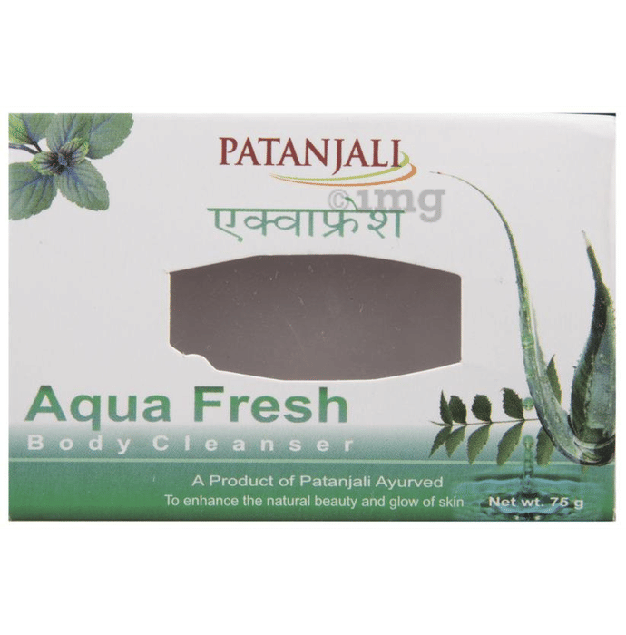 Patanjali Ayurveda Aqua Fresh Body Cleanser Buy packet of 75 gm Soap
