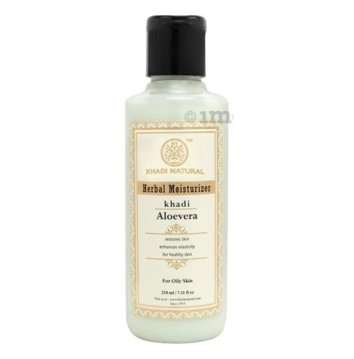 Khadi Naturals Ayurvedic Aloevera Moisturizer Buy bottle of 210 ml