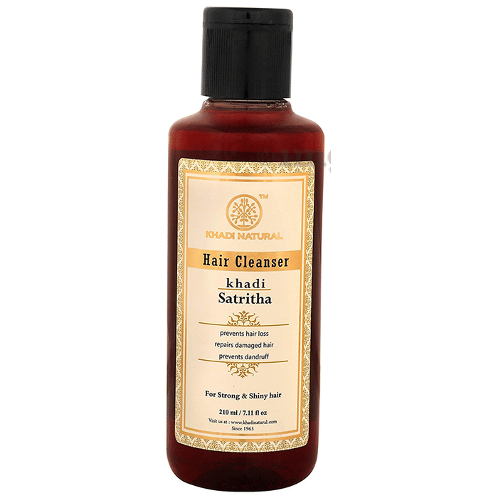 Khadi Naturals Ayurvedic Satritha Hair Cleanser Buy bottle of 210 ml