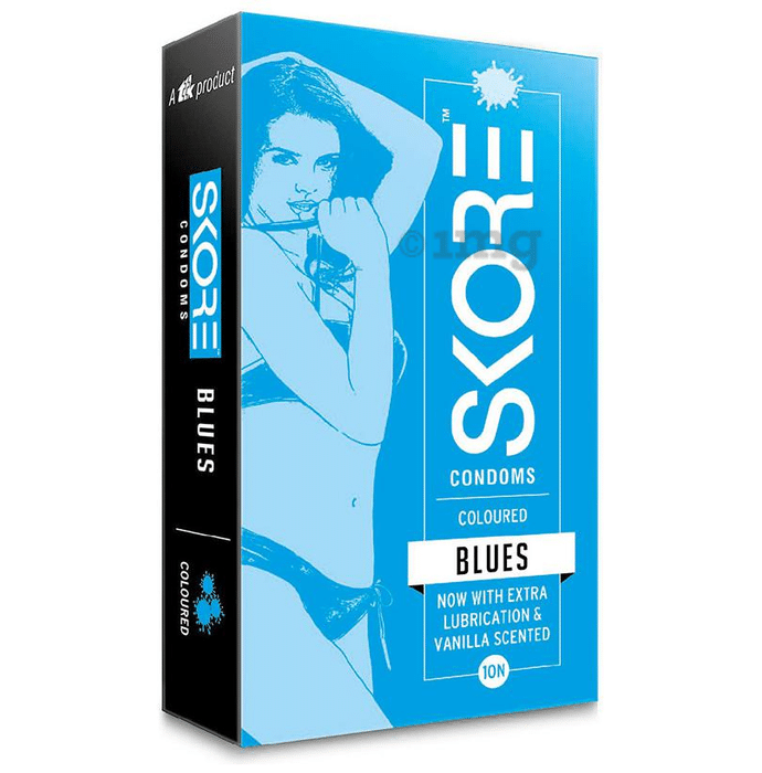 Skore Blues Condom
