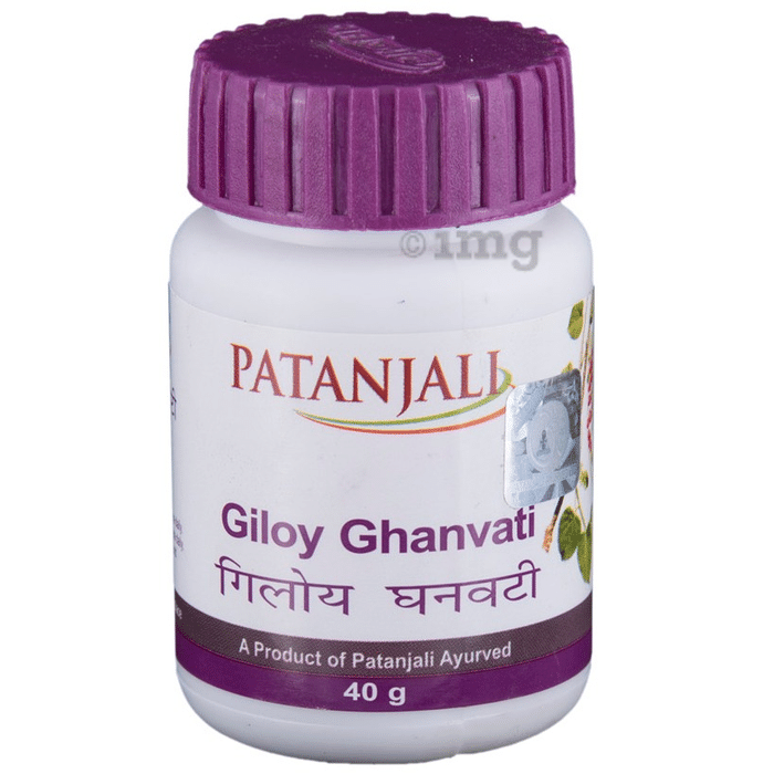 Patanjali Ayurveda Giloy Ghanvati (40gm Each)