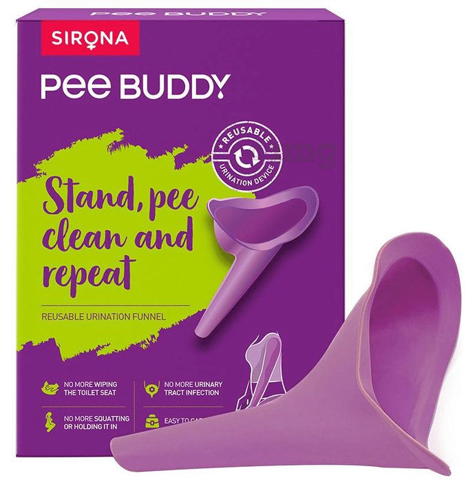 PeeBuddy Stand and Pee Reusable Urination Funnel