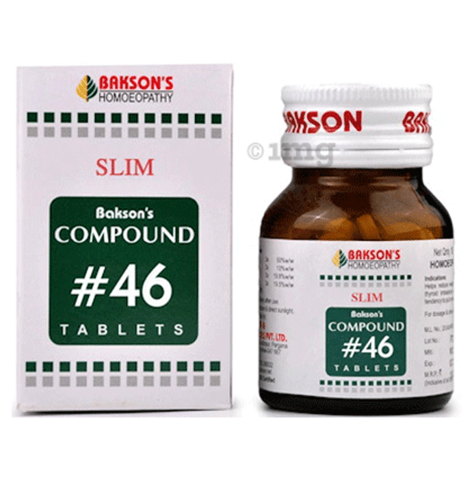 Bakson's Compound # 46 Slim Tablet