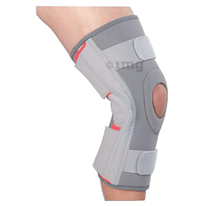 Medtrix Functional Open Patella Hinge Knee Support XXL Grey
