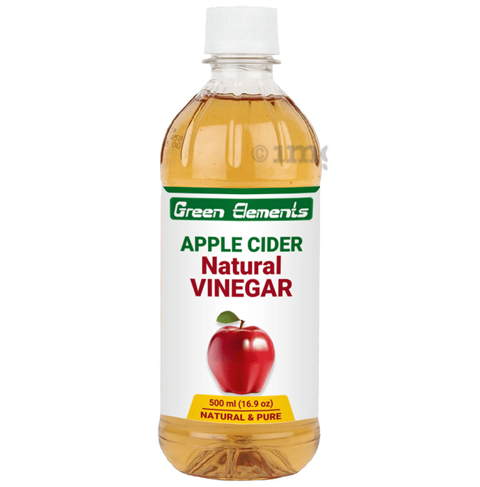 Green Elements Apple Cider Vinegar Natural Buy bottle of 500 ml Liquid
