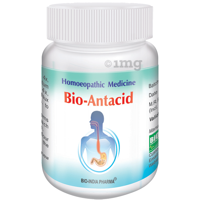 Bio India BioAntacid Tablet Buy bottle of 450 gm Tablet at best price