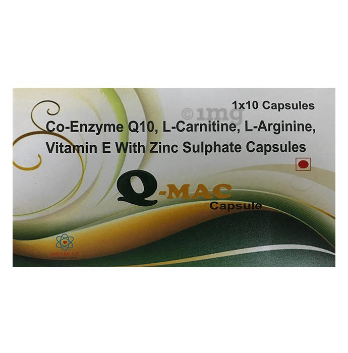 QMac Capsule Buy strip of 10 capsules at best price in India 1mg