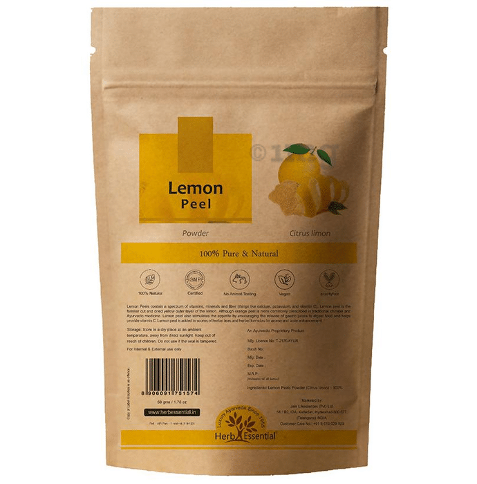 Herb Essential Lemon Peel Powder