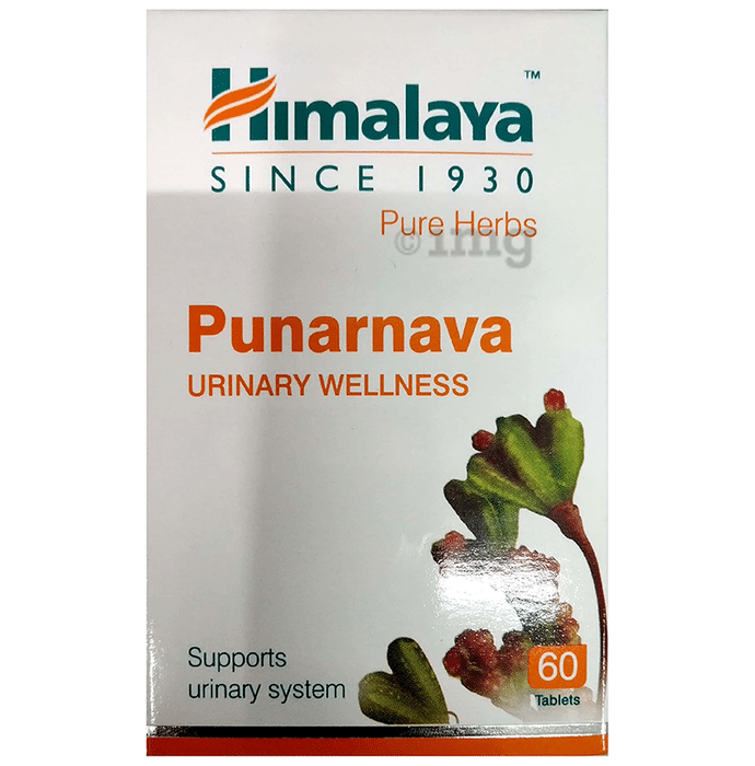 Himalaya Wellness Pure Herbs Punarnava Urinary Wellness Tablet