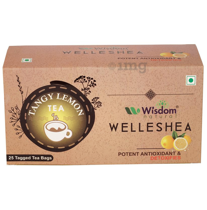 Wisdom Natural Welleshea Tea Tangy Lemon