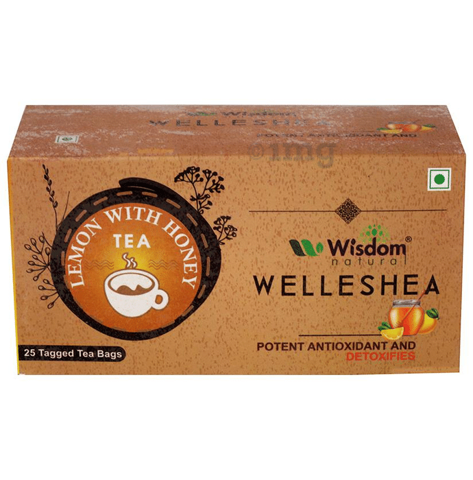 Wisdom Natural Welleshea Tea Honey & Lemon