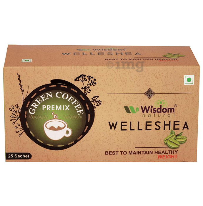 Wisdom Natural Welleshea Tea Green Coffee Premix