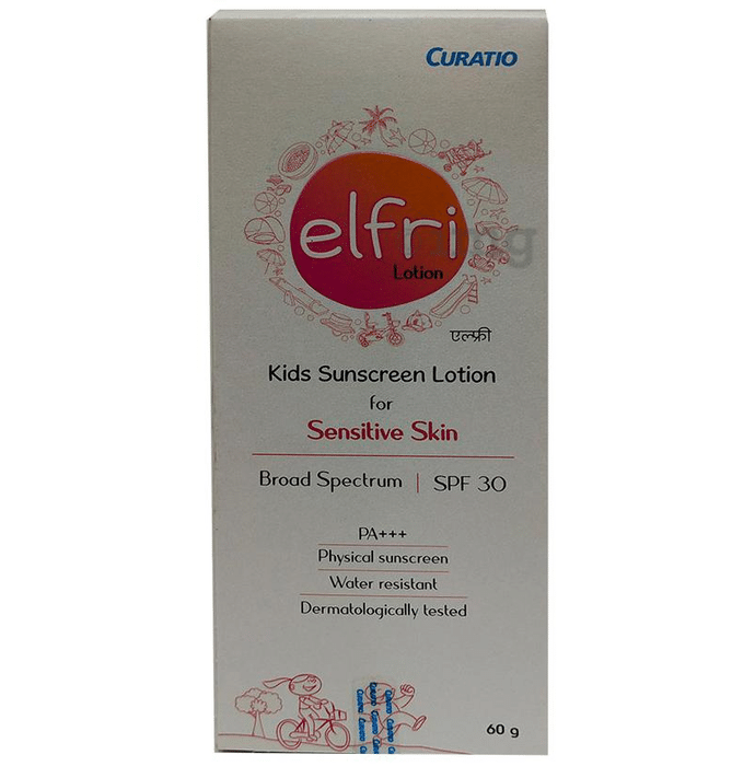 Elfri Kids Sunscreen Lotion SPF 30