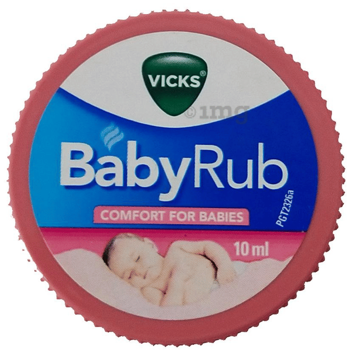 Vicks Babyrub Balm Buy Jar Of 10 Ml Balm At Best Price In India 1mg