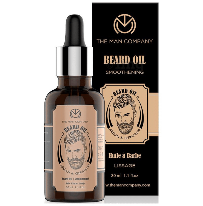 The Man Company Argan & Geranium Beard Oil